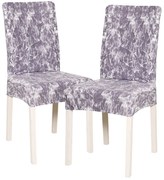 4Home Napínací poťah na stoličku Marble 45 - 50 cm, sada 2 ks