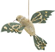 VIANOČNÁ DEKORÁCIA BIRDS SADA 6KS 23X2X11 CM VIACFAREBNÁ