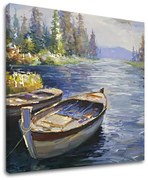 Obraz na plátne LOĎ V PRÍSTAVE | rôzne rozmery