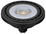 Halogénová LED žiarovka GU10 neutrálna 4000k 12w 1000 lm čierna