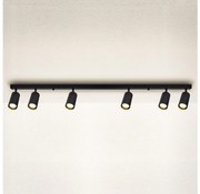 Brilagi - Bodové svietidlo SELE 6xGU10/30W/230V čierna WO-A9-OEM