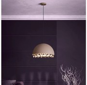 Eglo 39948 - Luster na lanku GAETANO 1xE27/40W/230V hnedá