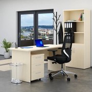 Zostava kancelárskeho nábytku Visio 2, 160 cm, javor