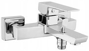 Invena Paros, nástenná vaňová batéria, chrómová, BW-09-001-A