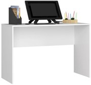 Volně stojící psací stůl B-17 120 cm bílý