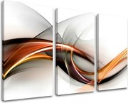 Obraz na stenu 3 dielny ABSTRAKT AB070E30