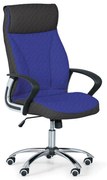 Kancelárske kreslo DERRY TEX, modrá
