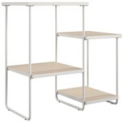 Konzolový stolík s doskou v dekore jaseňového dreva v bielo-prírodnej farbe 35x67 cm Dante – Støraa