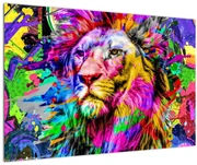 Obraz - 3D obraz leva (90x60 cm)