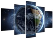Obraz - Pohľad z Vesmíru (150x105 cm)