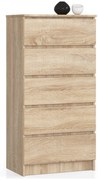 Komoda Kalista V (dub sonoma ). Akcia -19%. Vlastná spoľahlivá doprava až k Vám domov. 1068771