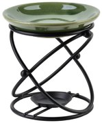 Aroma lampa Forge 11,5 cm zelená