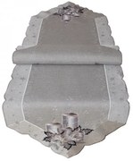 Obrus Strieborná klasika 40x140 cm