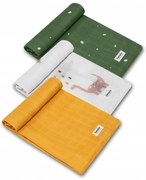 Bambusové plienky Lionelo bambus 70x70 - 3ks Farba: vzor 2