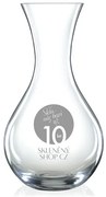 Výročná karafa na víno Bohemia Crystal 1,24 l