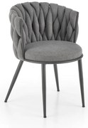 Jedálenská stolička Noemi, sivá