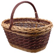 Nákupný kôš prútený Woman V.š. 47 x hl. 35 x v. 22 / 39(cm)