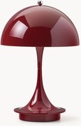 Malá prenosná stolová LED lampa Panthella 160, dizajn Verner Panton
