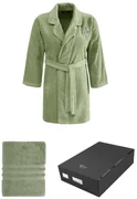 Soft Cotton Luxusný dámsky župan + uterák LILLY v darčekovom balení