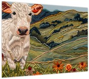 Obraz - Imitácia pleteného motívu (70x50 cm)