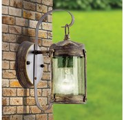 Orion - Vonkajšie nástenné svietidlo TAVERNA 1xE27/60W/230V IP23 bronz/patina