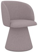 Čalúnené jedálenské kreslo v levanduľovej farbe Maia – Makamii