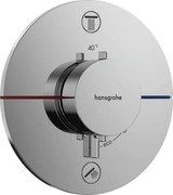 Sprchová a vaňová batéria Hansgrohe ShowerSelect Comfort S bez podomietkového telesa chróm 15554000