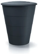 Sud na dažďovú vodu, 210 l, antracit