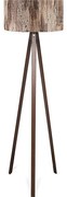 Stojacia lampa AYD 1xE27/40W/230V hnedá