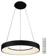 Azzardo AZ5008 - LED Stmievateľný luster na lanku SANTANA LED/50W/230V čierna + DO