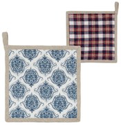 Kockovaná chňapka - podložka pod riad Its Cold Outside - 20 * 20cm