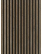 Mexen Lam-F, akustické stenové lamely 275 × 31,5 cm, filc 6 mm, dub espresso, S105-275317-2812-065