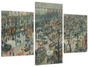 Obraz - Camille Pissarro, Boulevard des Italiens, Morning, Sunlight, reprodukcia (90x60 cm)