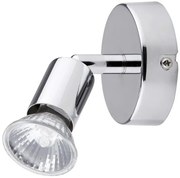 Rabalux Nástenné bodové svietidlo Norton spot 1xGU10, max. 50W, IP20, chróm