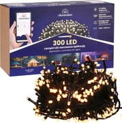 JU Svetelná reťaz iLLUMINATION (SMART), 300 LED, teplá biela, sieťové napájanie, interiér/exteriér