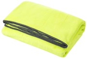 RÝCHLOSCHNÚCA PLÁŽOVÁ OSUŠKA Z MIKROVLÁKNA IGA 80X160 CM LIMETKOVÁ
