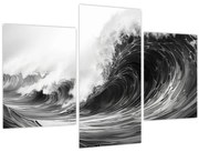 Obraz - Maľba vĺn (90x60 cm)