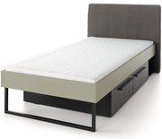 Posteľ Sergio SE12 90 Eukalyptus/ONYX