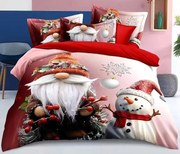 Obliečky Vianoce Z2 Bavlna 3-dielna súprava