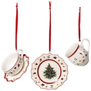 Toy 's Delight Decoration Vianočné závesná dekorce Servis 3 ks, Villeroy & Boch