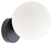 Redo 01-2714 - Nástenné svietidlo VOLLEY 1xE14/28W/230V čierna