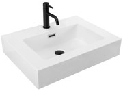 Rea Alison, umývadlo na dosku 610x460x120 mm, biela lesklá, REA-U6021