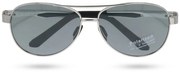 Polarzone Strieborné masívne polarizačné pilotky "Aviator" 867308566