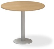 Konferenčný stôl ProOffice priemer 90 x 74,2 cm, buk