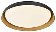 Top Light-LED Stm. stropné svietidlo SATELLITE LED/48W/230V 3000-6500K čierna + DO TP1824