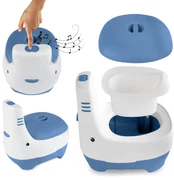 Interaktívny nočník zvukom splachovania Kidwell FINO Blue