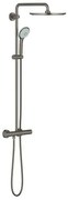 Sprchový systém GROHE Euphoria System s termostatickou batériou Brushed Hard Graphite 26075AL0