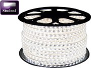 ECOLIGHT LED pásik - 230V - SMD 2835 - 1m - 60LED/m- 6W/m - 380Lm - IP68 - studená biela - 10mm