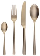 Príborový set 16 ks – Salamanca PVD Champagne matný - 130875