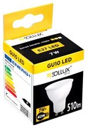 LED žiarovka GU10 3000k 7w 510lm